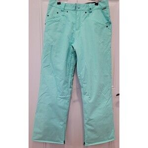 Burton Ski Snowboard Pants Women’s Medium Mint Green Excellent Condition